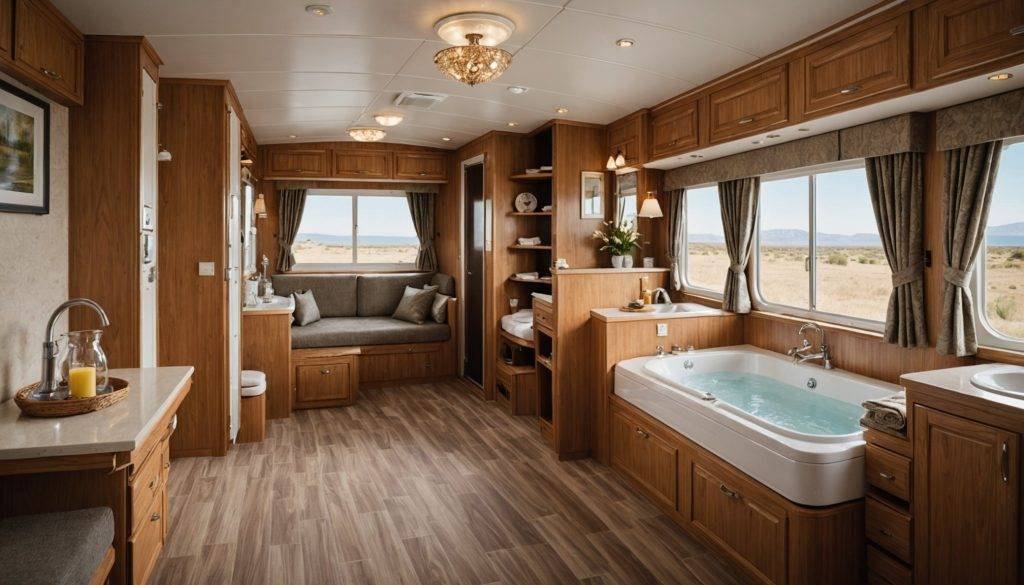 Évadez-vous : vacances de luxe en mobil-home avec spa privé Évadez-vous : vacances de luxe en mobil-home avec spa privé